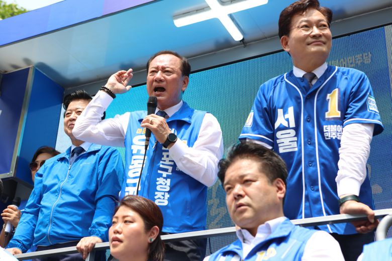 유동균 민주당 마포구청장 후보(캠프 제공).© 뉴스1