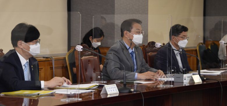 방기선 기획재정부 제1차관이 31일 서울 중구 은행회관에서 윤석열 정부의 첫 거시경제금융회의를 열고 모두발언을 하고 있다. (기재부 제공)