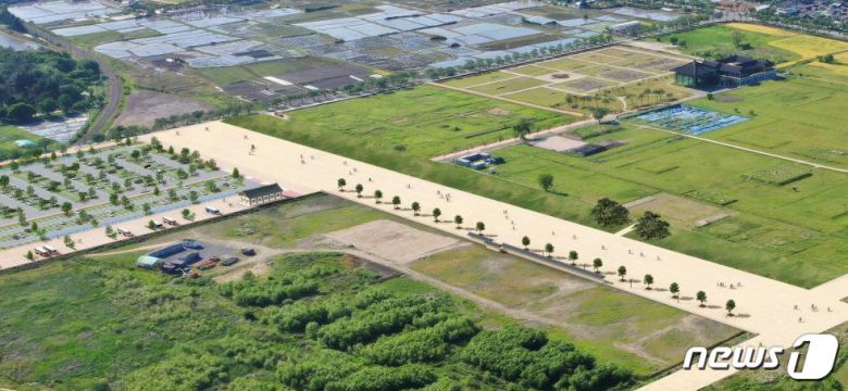 남쪽광장 전체 조감도. (문화재청 제공) © 뉴스1