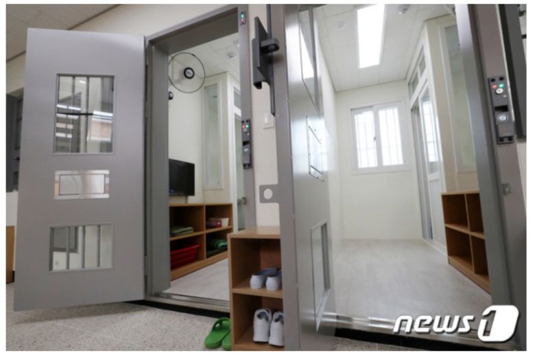 경기도 이천 소재 국군교도소 내 수용시설. 2022.6.23/뉴스1 ⓒ News1 민경석 기자