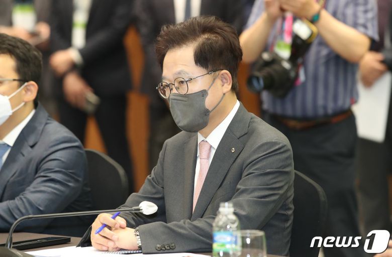 강석훈 KDB산업은행 회장. 2022.6.17/뉴스1 © News1 임세영 기자