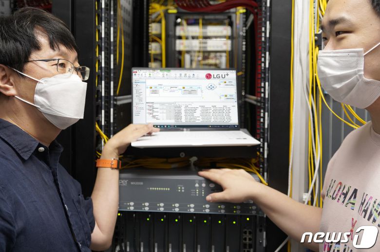 LG유플러스··주니퍼네트웍스, 클라우드 네이티브 기반 6G 장비 실증(LG유플러스 제공)ⓒ 뉴스1