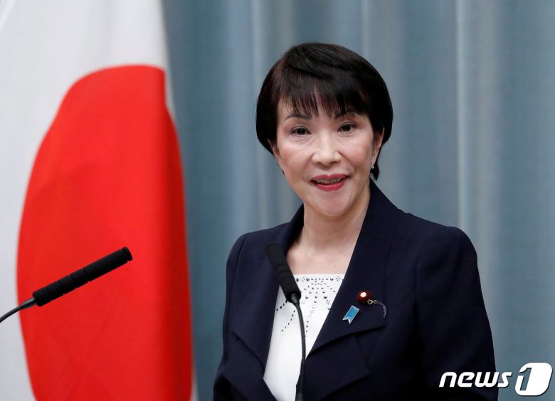 다카이치 사나에가 경제안보담당장관에 임명됐다. ⓒ 로이터=뉴스1 ⓒ News1 원태성 기자