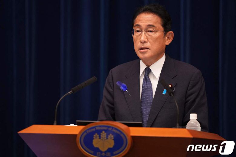 기시다 후미오 일본 총리. ⓒ AFP=뉴스1