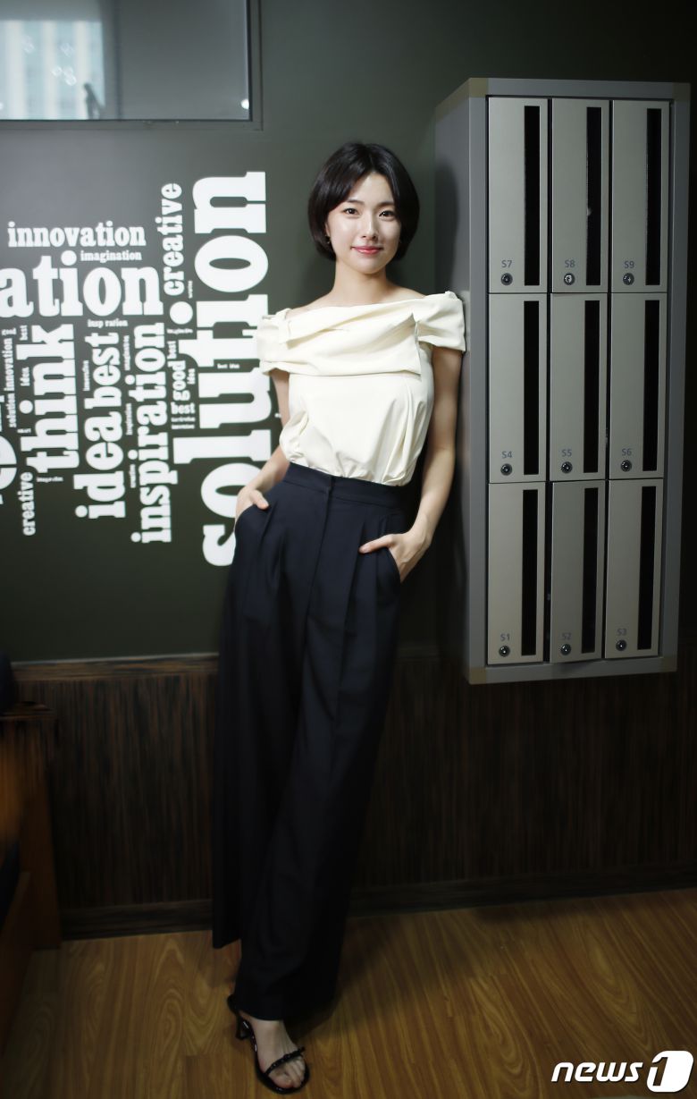 서울 종로구 인근. 배우 하영 인터뷰/뉴스1 ⓒ News1 권현진 기자