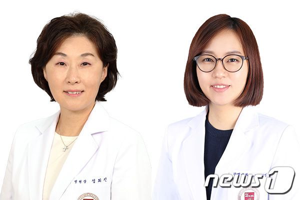 왼쪽부터 정희진 고려대 구로병원 감염내과 교수, 남엘리엘 교수. (고려대 구로병원 제공)