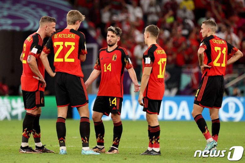 벨기에는 2022 카타르 월드컵에서 초라하게 퇴장할까. ⓒ AFP=뉴스1