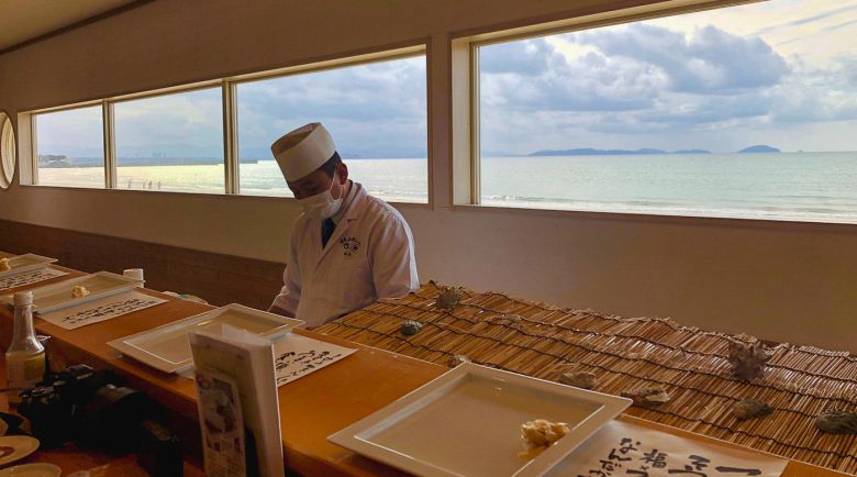 스시야타이 우미노이로ⓒ News1 윤슬빈 기자