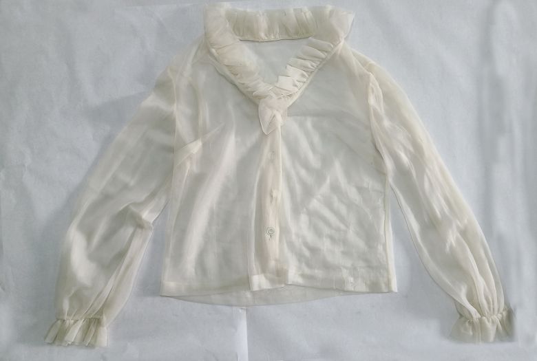 '1950년대 낙하산 블라우스' (문화재청 제공)