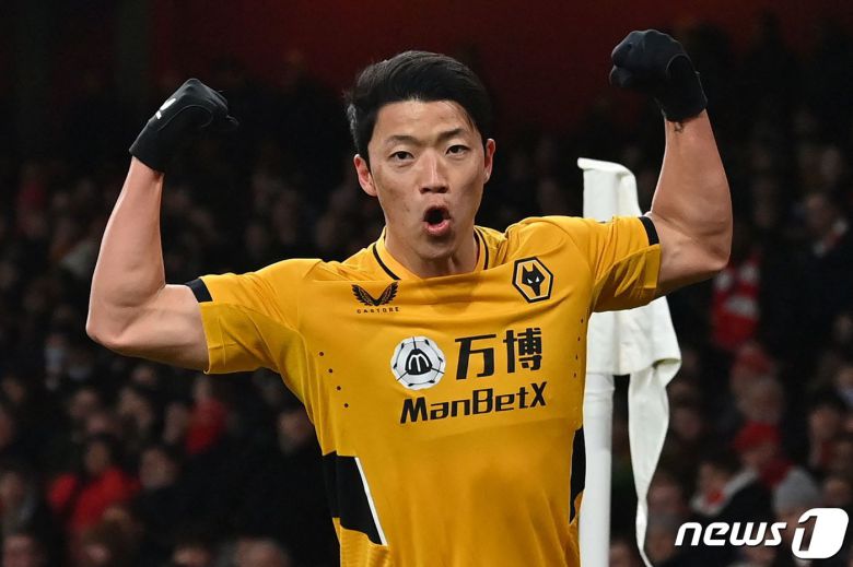 울버햄튼 공격수 황희찬. / ⓒ AFP=뉴스1