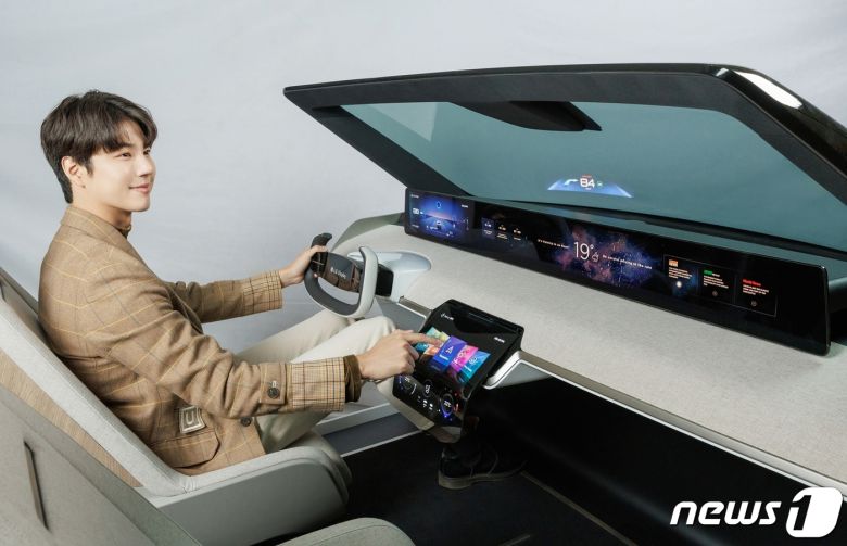 LG디스플레이 차량용 디스플레이(LG디스플레이 제공)