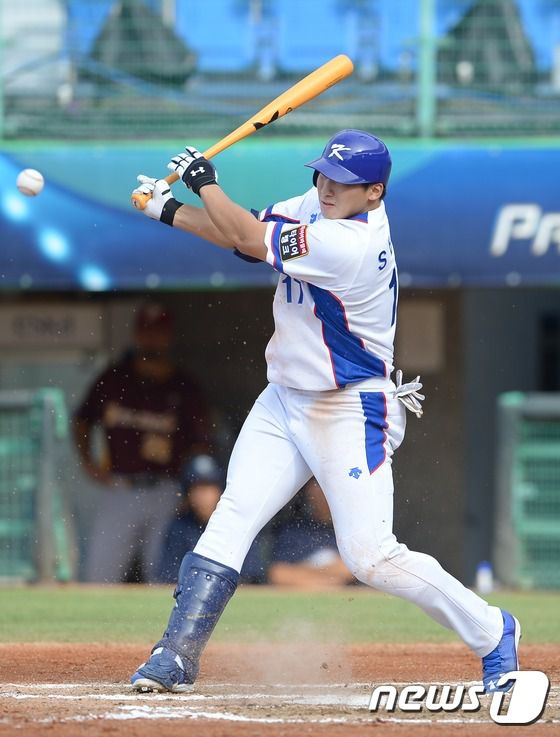 2015 프리멍12에 출전한 나성범. ⓒ News1 DB