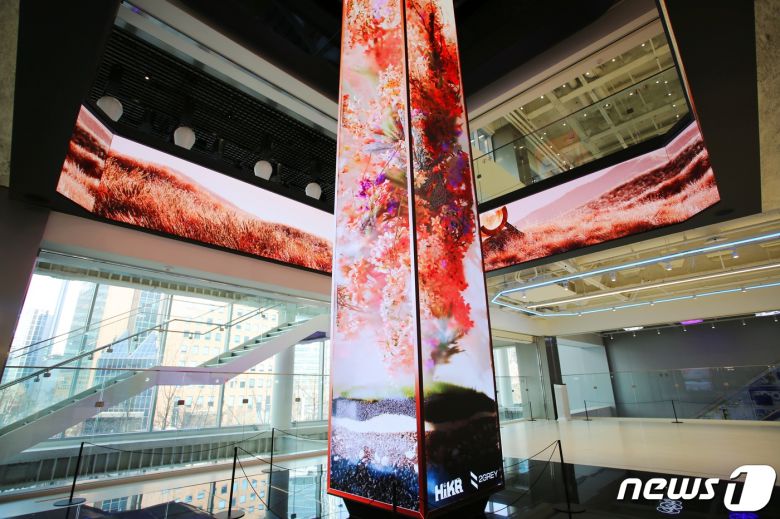 3층과 4층을 관통하는 하이커타워(한국관광공사 제공)