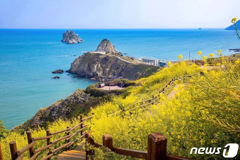 부산의 오륙도해맞이공원(호텔스닷컴 제공)