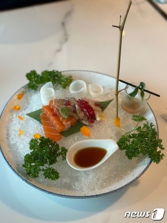 채식 생선회 세트ⓒ News1