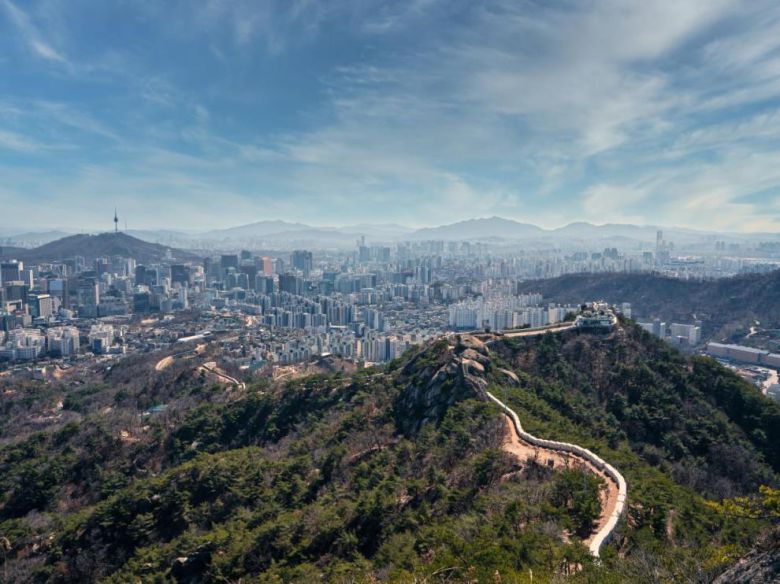 한양도성 (내사산 전경)(문화재청 제공)