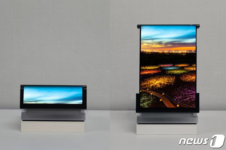 삼성디스플레이의 '롤러블 플렉스'(삼성디스플레이 제공)