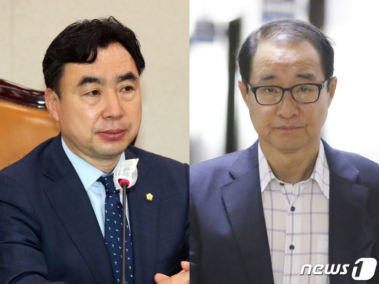 윤관석·이성만 무소속 국회의원. 2023.5.24/뉴스1 ⓒ News1 임세영 기자