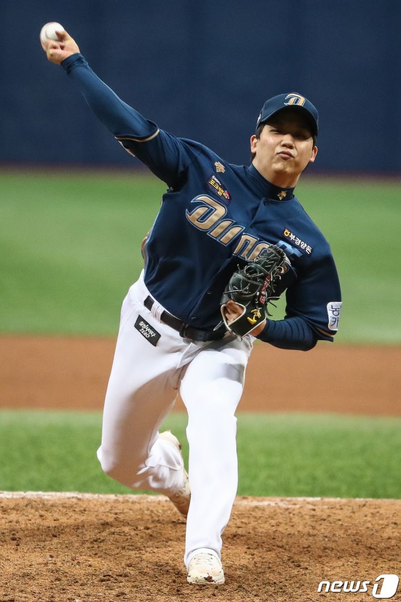 NC 다이노스 투수 이용준. 2022.3.27/뉴스1 ⓒ News1 유승관 기자
