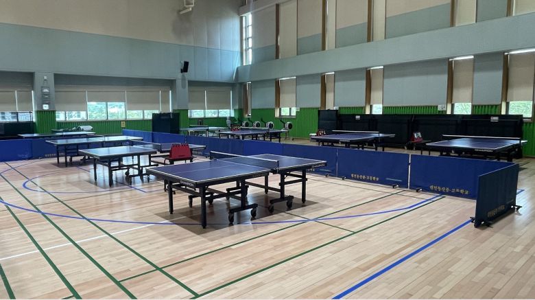 세종 장애인형 국민체육센터 1층 탁구장. / 뉴스1