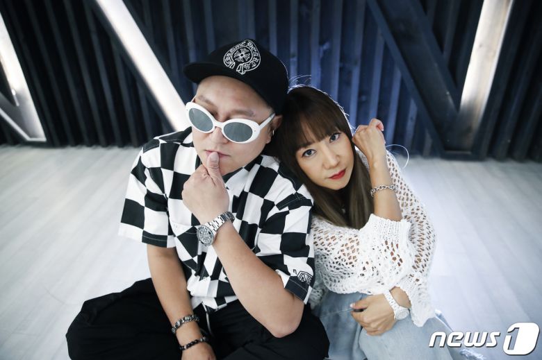 '댄스가수 유랑단' 나나스쿨 정진석(왼쪽) 배상미 정진석 / 뉴스1 ⓒ News1 권현진 기자