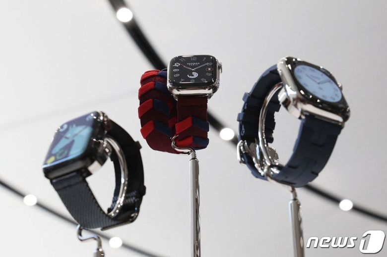 애플 워치 시리즈. 2023.09.12/ ⓒ AFP=뉴스1 ⓒ News1 홍유진 기자