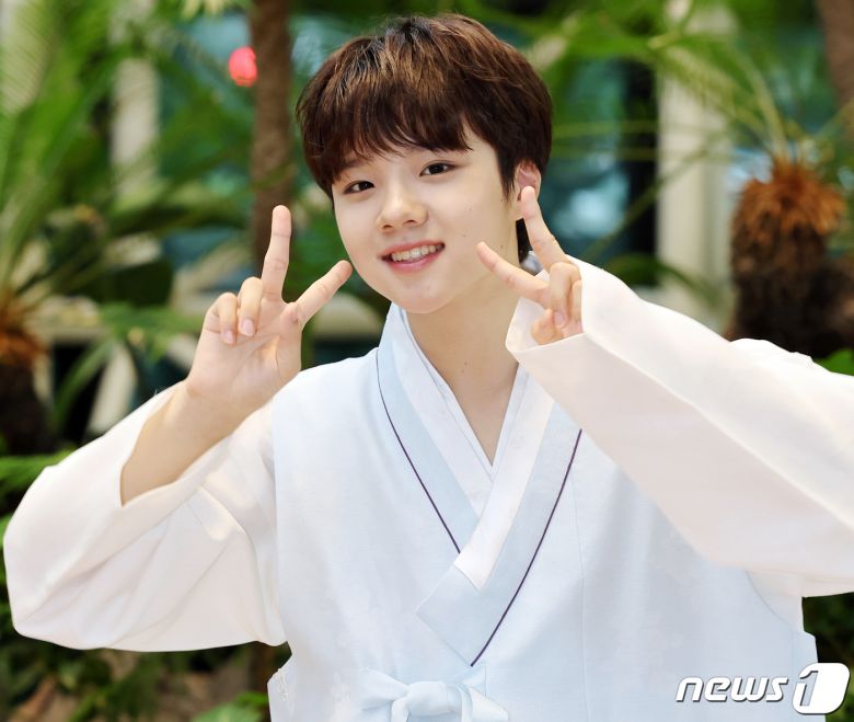 아이돌 그룹 더윈드의 안찬원 / 뉴스1 ⓒ News1 김진환 기자