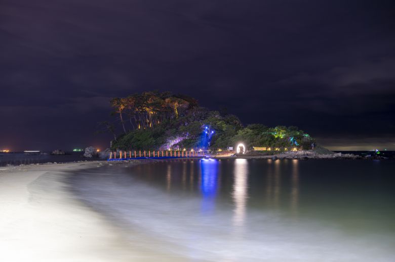 울산시 울주군 명선도 야경. (울주군 제공)