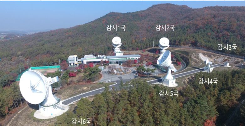 경기도 이천에 소재한 위성전파 감시센터는 위성의 작동을 모니터링한다.(과학기술정보통신부 제공)