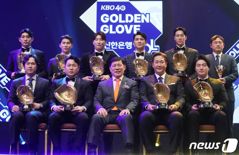 2022년 KBO 골든글러브 수상자들. 2022.12.9/뉴스1 ⓒ News1 박세연 기자