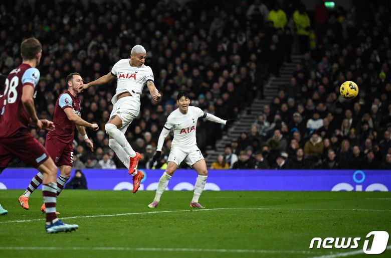 토트넘 히샬리송. ⓒ AFP=뉴스1