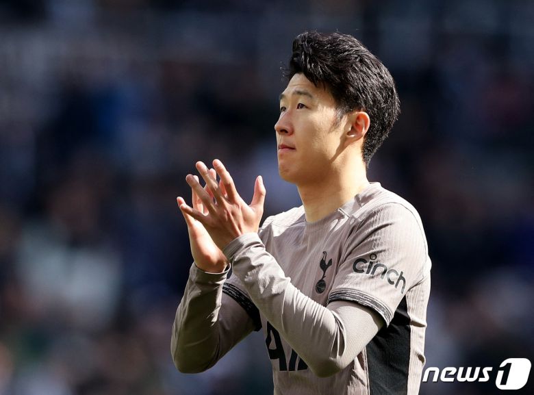 최저 평점을 받은 토트넘 홋스퍼의 손흥민 ⓒ 로이터=뉴스1