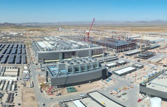 건설 중인 TSMC 미국 애리조나 공장 전경. (TSMC 제공)