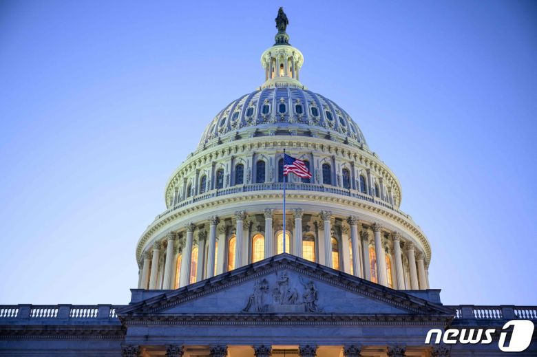미국 워싱턴 DC의 국회 의사당 전경<자료사진>. 2023.11.14. ⓒ AFP=뉴스1