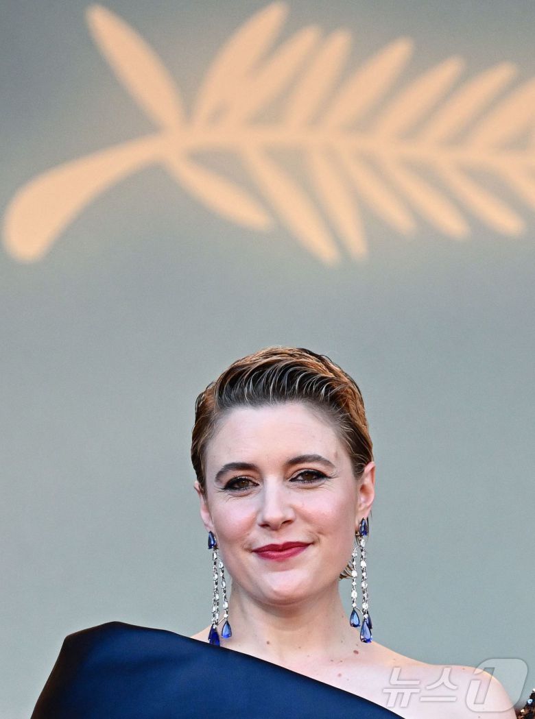 제77회 칸 영화제 심사위원장 그레타 거윅 감독 ⓒ AFP=뉴스1