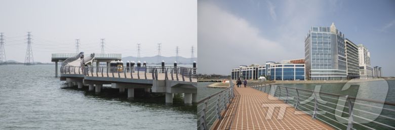 바다와 도시의 공존 ‘거북섬 둘레길’(경기관광공사 제공)/