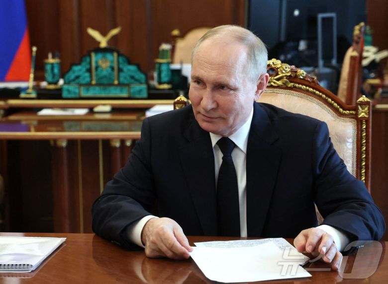 블라디미르 푸틴 러시아 대통령 ⓒ AFP=뉴스1 ⓒ News1 우동명 기자