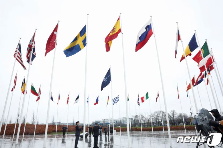 벨기에 브뤼셀에 위치한 북대서양조약기구(NATO·나토) 본부. 2024.3.11 ⓒ 로이터=뉴스1