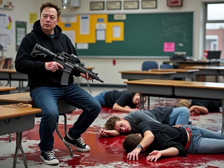 인공지능(AI)으로 생성한 가짜 사진. xAI의 그록-2(Grok-2)으로 생성. (X(옛 트위터)의 chrmontessori 계정 갈무리) 2024.08.18 /뉴스1