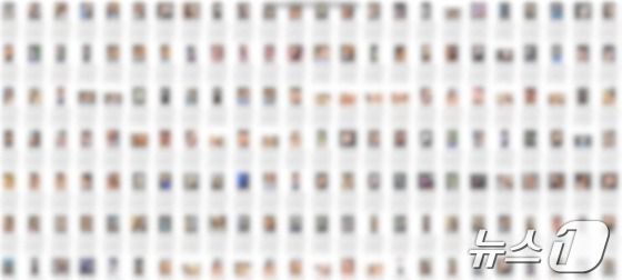 A씨가 제작한 딥페이크 허위영상물.(부산경찰청 제공)