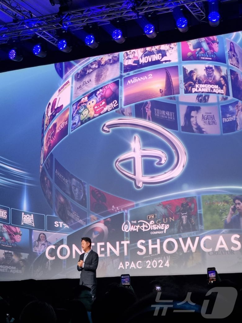 루크 강 월트디즈니 컴퍼니 아태지역 총괄 사장 / 월트 디즈니 코리아는 20일 싱가포르 마리나베이샌즈에서 '디즈니 콘텐츠 쇼케이스 APAC 2024'(Disney Content Showcase 2024)