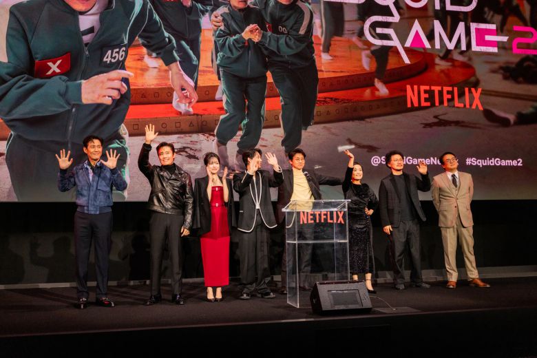 '오징어 게임2' LA 프리미어