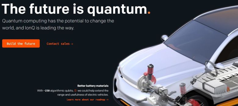 미국 양자컴퓨터 스타트업 아이온큐 (아이온큐 홈페이지 갈무리)/뉴스1