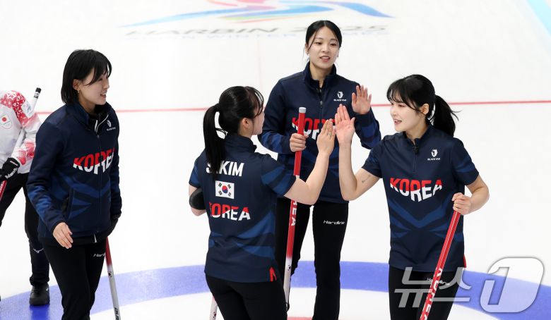 컬링 여자 대표팀. /뉴스1 DB ⓒ News1 이승배 기자