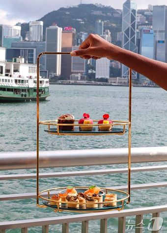 더 베란다 카페의 애프터눈 티