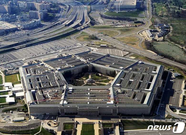 미국 버지니아주 알링턴 소재 미 국방부 건물인 '펜타곤' 전경 ⓒ AFP=뉴스1 ⓒ News1