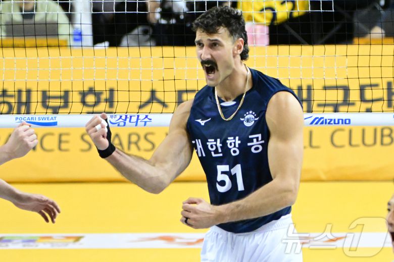 대한항공 카일 러셀. (KOVO 제공)