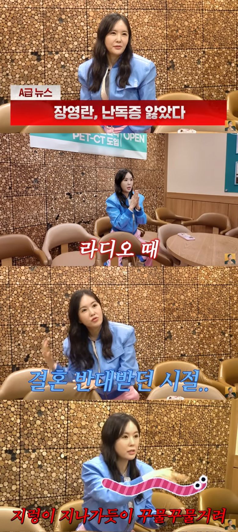 (유튜브 채널 'A급 장영란' 갈무리)