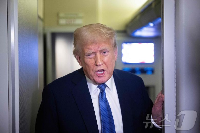 도널드 트럼프 미국 대통령.ⓒ AFP=뉴스1