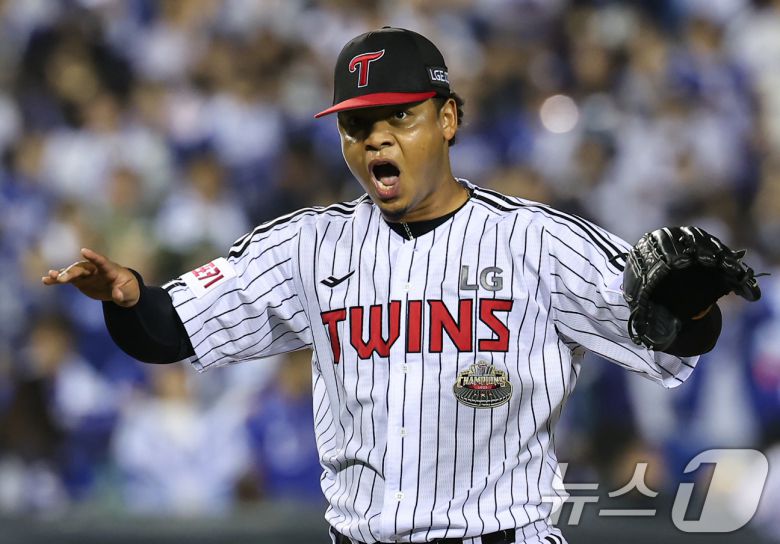 LG 트윈스 엘리에이저 에르난데스. /뉴스1 DB ⓒ News1 김도우 기자